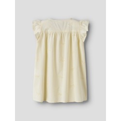 NAME IT Mini Finas Kortærmet Kjole - Pear Sorbet