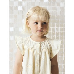 NAME IT Mini Finas Kortærmet Kjole - Pear Sorbet