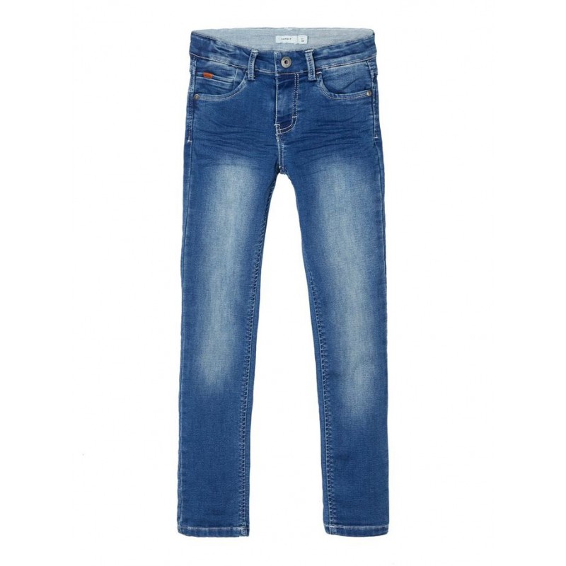 NAME IT KIDS THEO DENIM PANTS X-SLIM - Dark Blue Denim