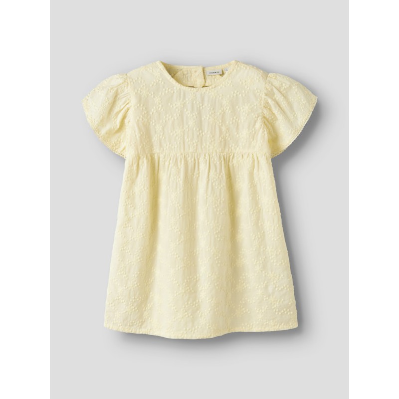 NAME IT Mini Frederikke Capsl Kjole - Pear Sorbet