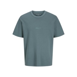 JACK & JONES Club Structure kortærmet t-shirt -  North Atlantic