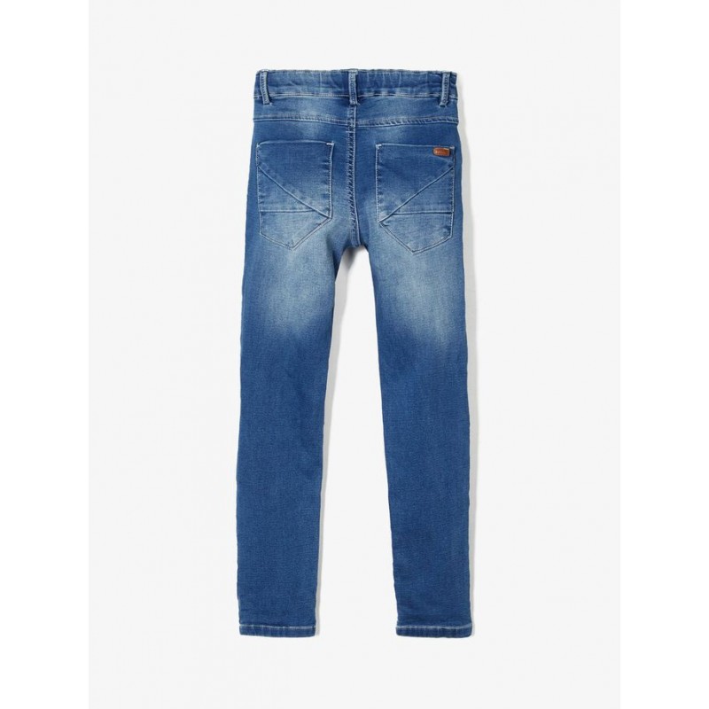 NAME IT Kids Theo X-Slim Denim Sweat -Jeans - Dark Blue Denim