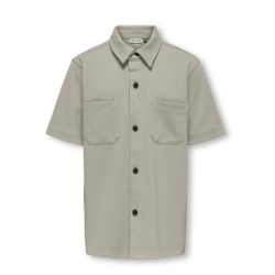ONLY & SONS JUNIOR New Kody kortærmet skjorte t-short - Vintage Khaki