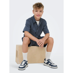 ONLY & SONS JUNIOR New Kody kortærmet skjorte t-short - Ombre Blue