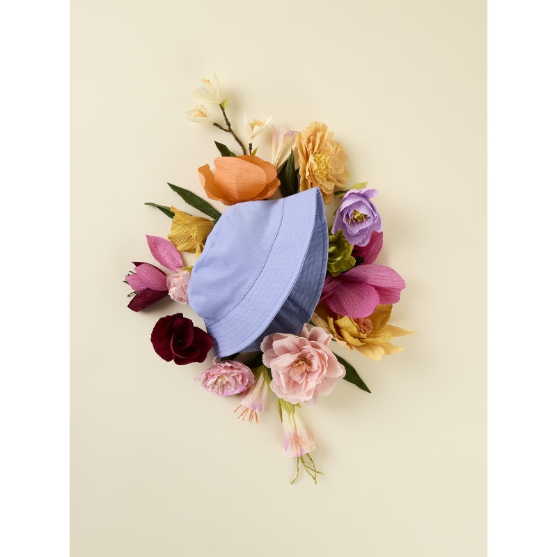 NAME IT MINI Unixsex Bucket hat - Purple Impression