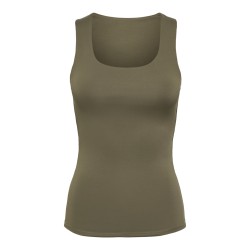 ONLY Ea S/L Vendbar Top - Canteen