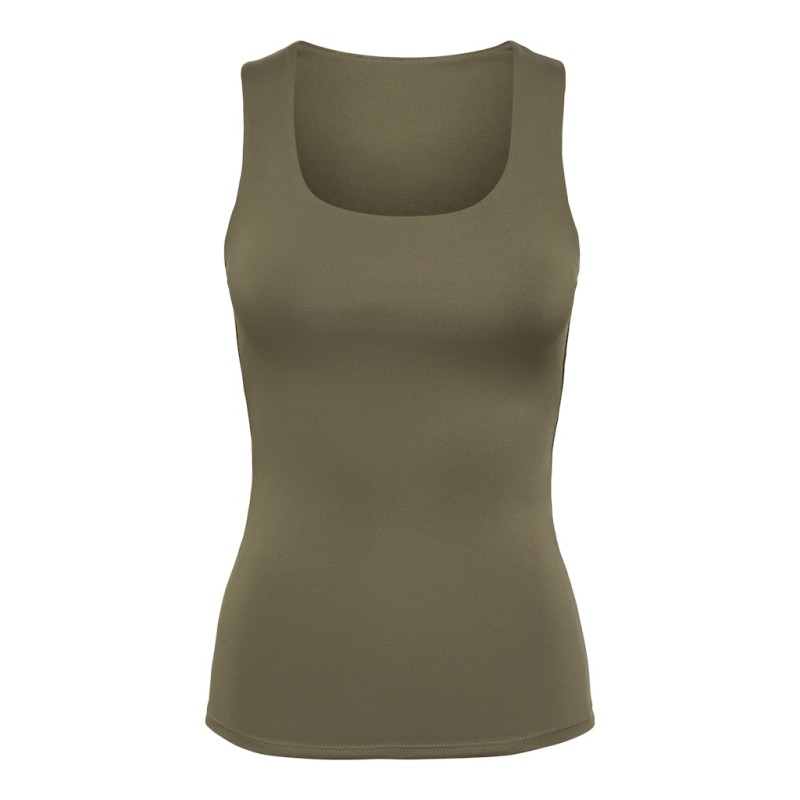 ONLY Ea S/L Vendbar Top - Canteen