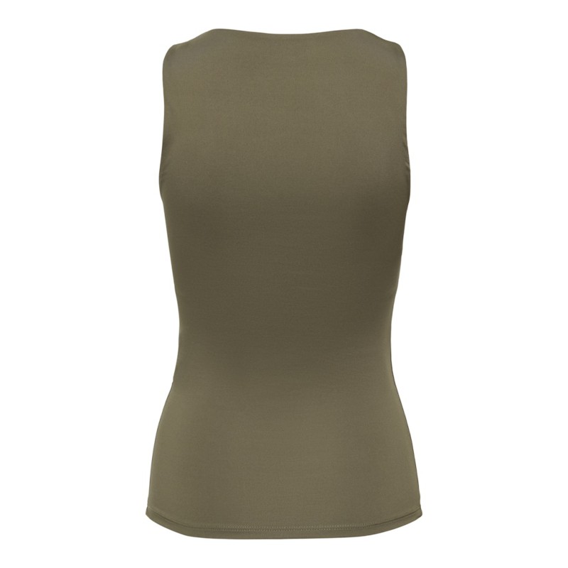 ONLY Ea S/L Vendbar Top - Canteen