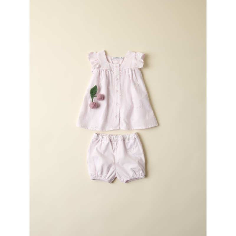 NAME IT BABY Finas Blommers -  Cradle pink