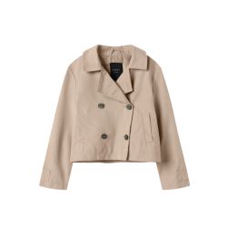 NAME IT KIDS  Madelin langærmet Trend coat - Savannah Tan