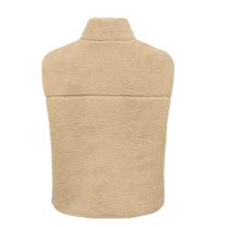 ONLY Baby Teddy High Zip Vest - Cornstalk