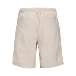 JACK & JONES Junior Jaiden Hybrid Hør Jogger Shorts - Moonbeam