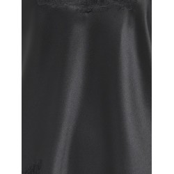 ONLY Bella Strop satin Blonde Top - Sort