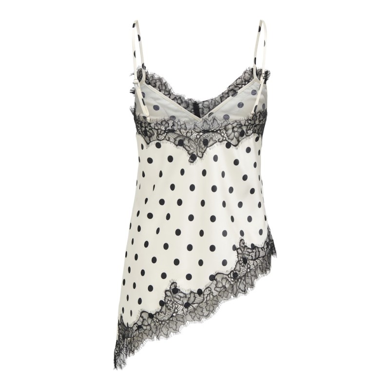 ONLY Bella Strop satin Blonde Top - Cloud Dancer