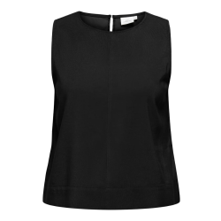 ONLY CARMAKOMA Doris kortærmet top - Black