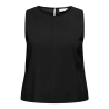 ONLY CARMAKOMA Doris kortærmet top - Black
