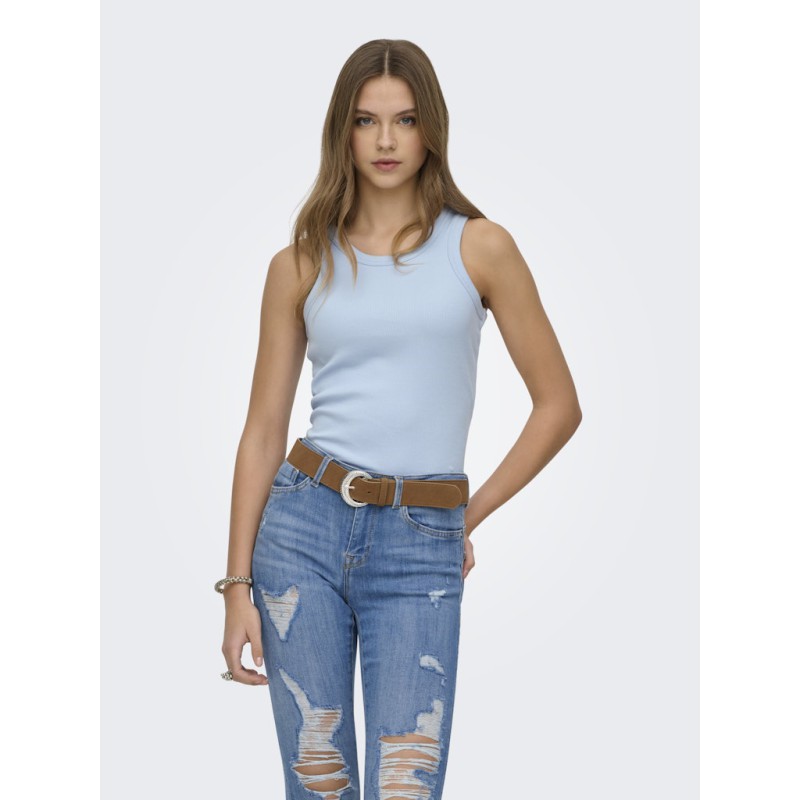ONLY Val 2-Way Tank Top - Soft Chambray