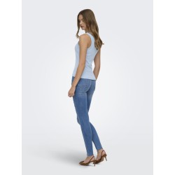 ONLY Val 2-Way Tank Top - Soft Chambray