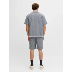 JJ REBEL Haven shorts - Navy Blazer W. Cloud Dancer