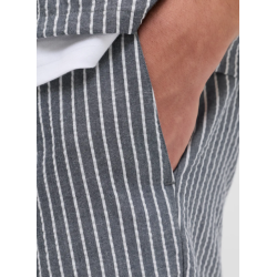 JJ REBEL Haven shorts - Navy Blazer W. Cloud Dancer