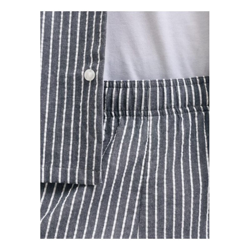 JJ REBEL Haven shorts - Navy Blazer W. Cloud Dancer