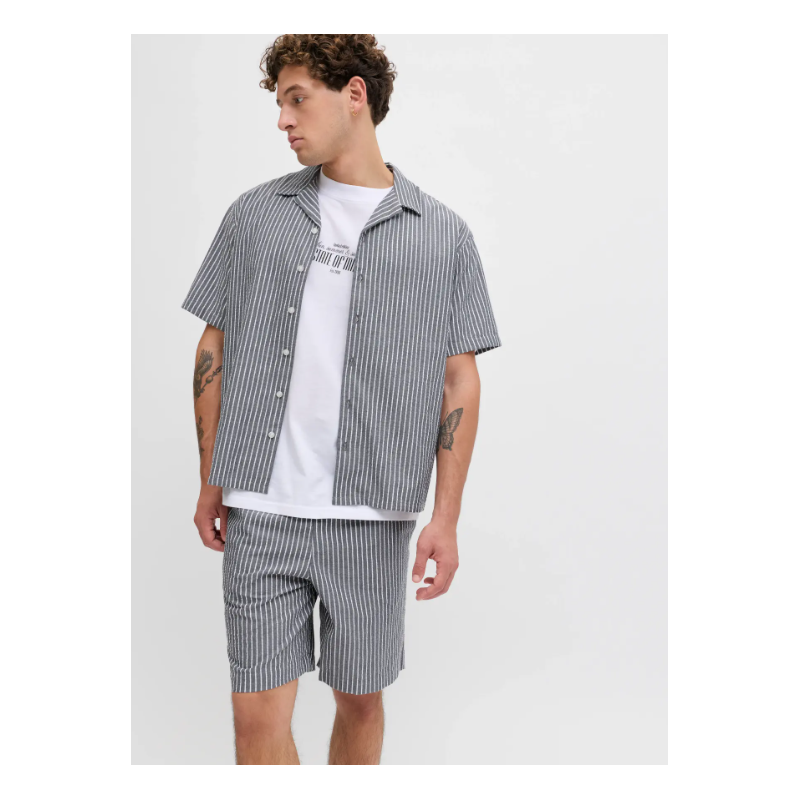 JJ REBEL Have shorts - Navy Blazer W. Cloud Dancer