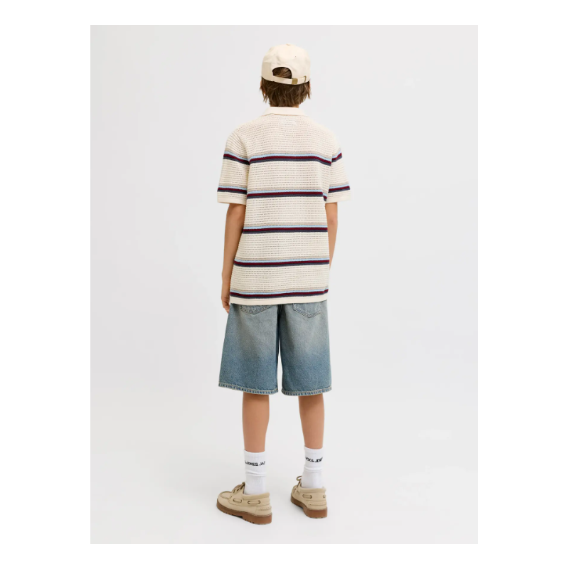 JACK & JONES JUNIOR Alex Baggy Shorts - Blue Denim SQ 071