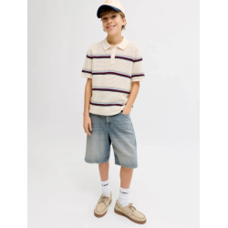 JACK & JONES JUNIOR Alex Baggy Shorts - Blue Denim SQ 071