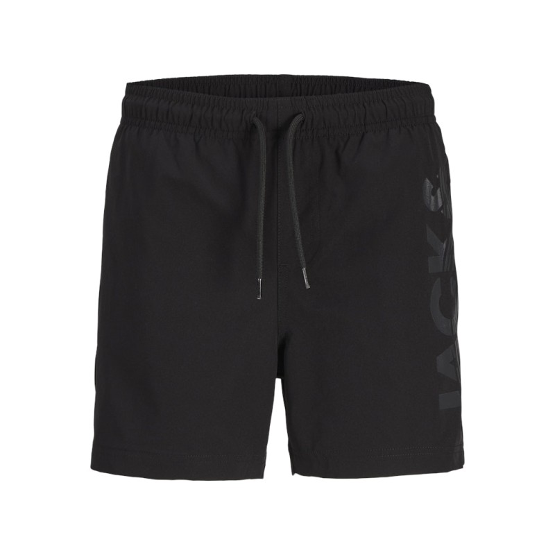 JACK & JONES JUNIOR Maui wave logo badeshorts - Black