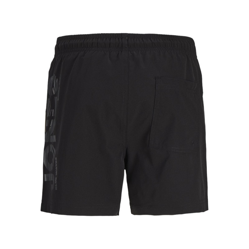 JACK & JONES JUNIOR Maui wave logo badeshorts - Black