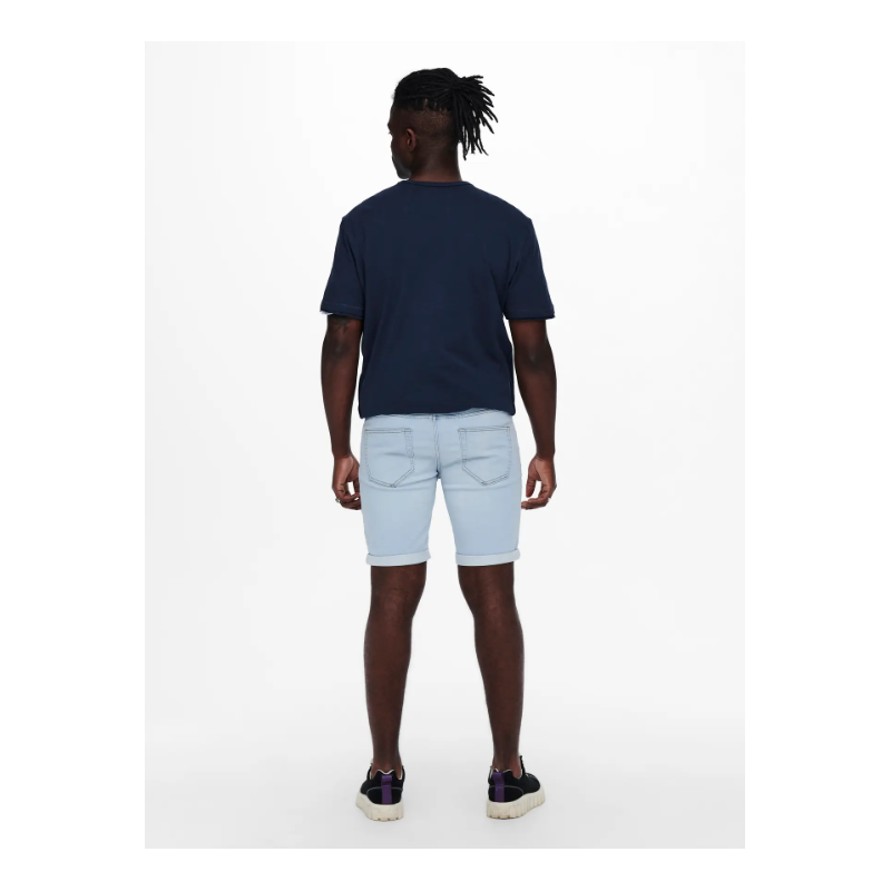 ONLY & SONS Jog 8587 Denim shorts - Blue Denim