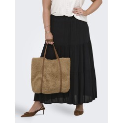 ONLY CARMAKOMA Mikka lang nederdel - Black