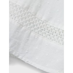 NAME IT KIDS Faride kortærmet top - Bright white