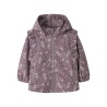 NAME IT MINI Alfa08 Sofshell Jakke - Grape Shake / Floral