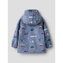 NAME IT Mini Alfa08 Softshell Jakke - Flint Stone