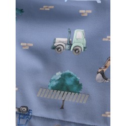 NAME IT Mini Alfa08 Softshell Jakke - Flint Stone