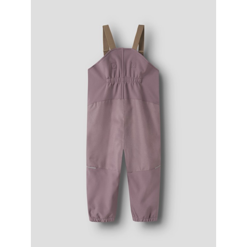 NAME IT Mini Alfa08 Softshell Bib Bukser - Grape Shake