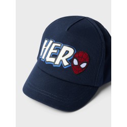 NAME IT Mini Moms Spiderman Kasket - Navy Blazer