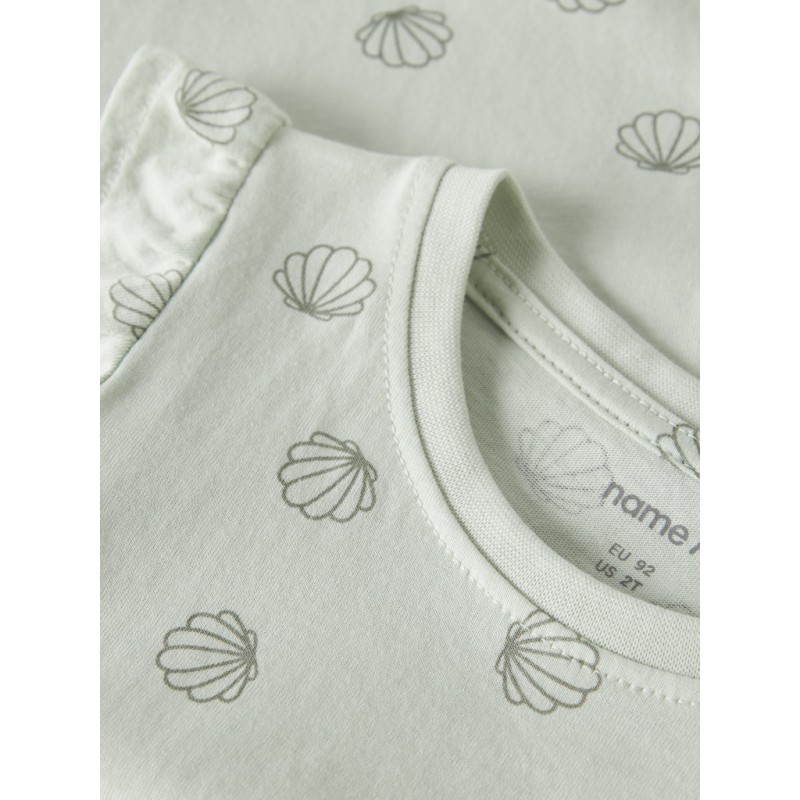 NAME IT Mini Vida Capsl Kjole - Pale Aqua