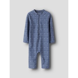 NAME IT Mini Zippo 3/4 UV Badedragt - Vintage Indigo