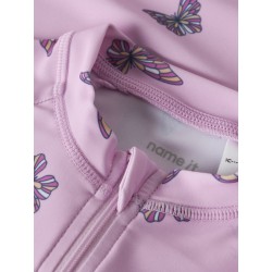 NAME IT Mini Zippa 3/4 UV Svømme Bluse - Pirouette
