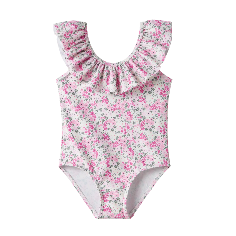 NAME IT Mini Zolea Badedragt - Bright White