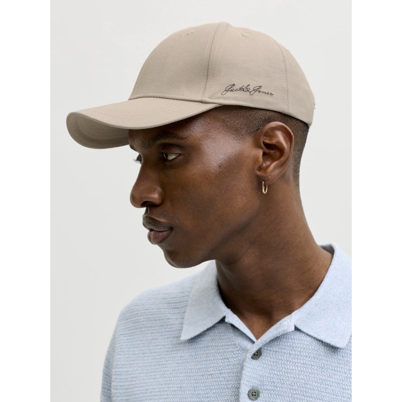 JACK & JONES Base Louis Hør Blend Kasket - String