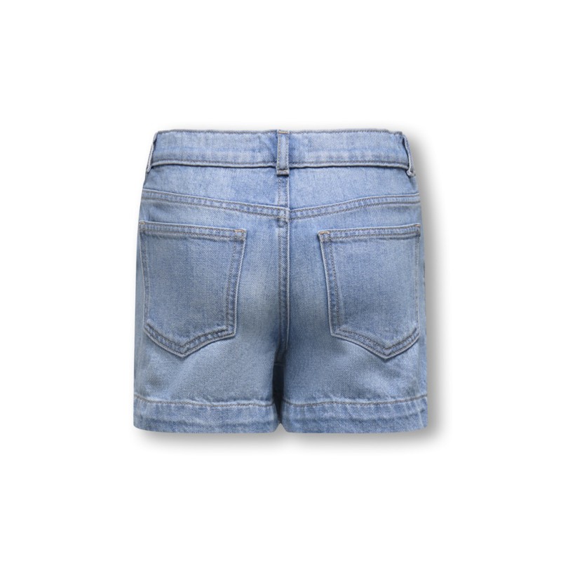 KIDS ONLY Comet Mid Brede Shorts - Light Blue Denim