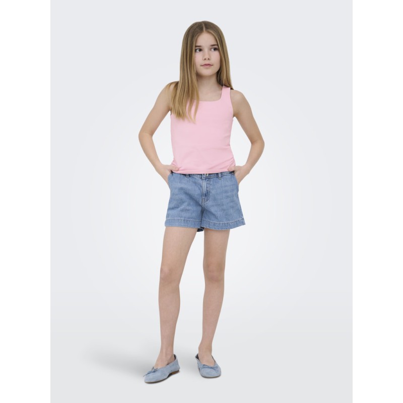 KIDS ONLY Comet Mid Brede Shorts - Light Blue Denim