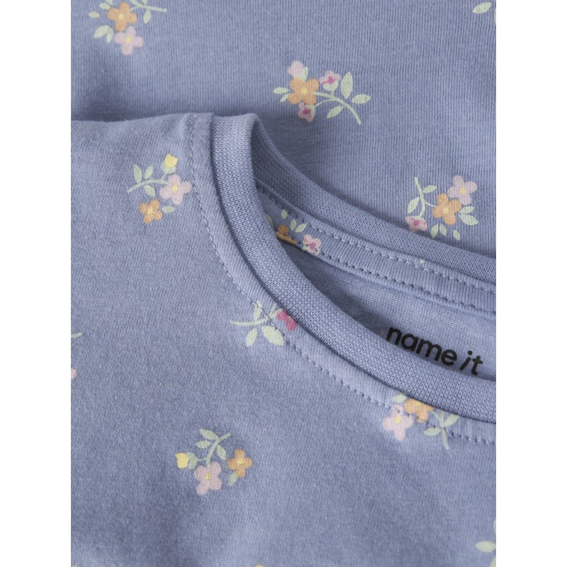 NAME IT MINI Vigga Capsl Kjole - Purple Impression / Flower Bundle