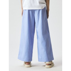 NAME IT Kids Floritta Brede Bukser - Purple Impression