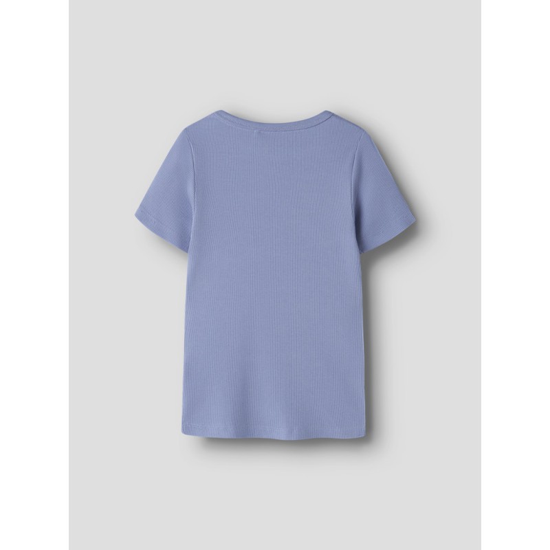 NAME IT Kids Nakal Kortærmet Slim Top - Purple Impression