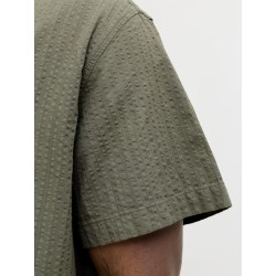 JACK & JONES Plus Tyson Resort kortærmet Skjorte - Vetiver