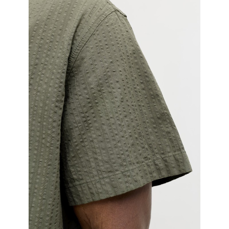 JACK & JONES Plus Tyson Resort kortærmet Skjorte - Vetiver